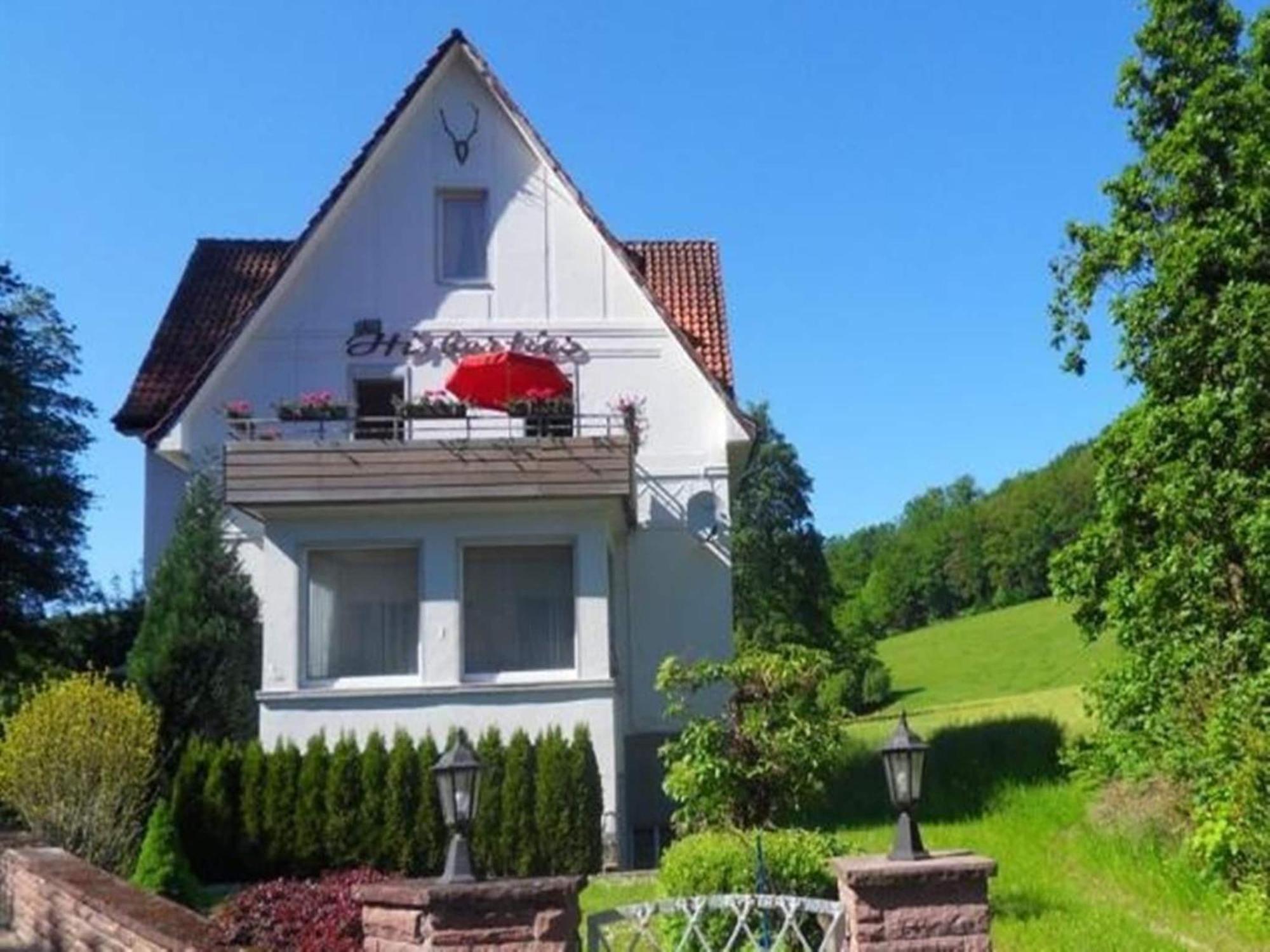 Spacious Apartment In Weser Uplands With Garden Bad Pyrmont Exterior foto